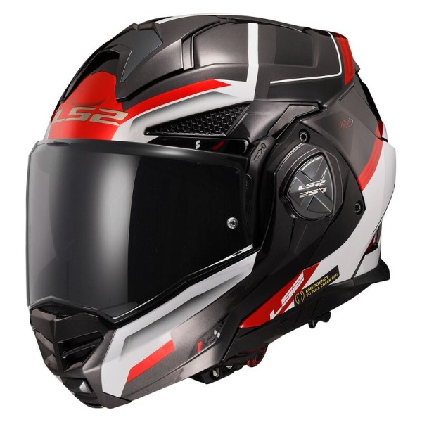 LS2 LS2 FF901 Advant X Spectrum Black/White/red
